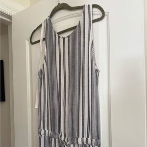 Bella Dahl striped romper - super cute for summer resort wear / lightly worn